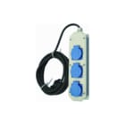 Hateha - VD 16 Contactdooscombinatie Nyl Wcd Ra Vd16/3 5Mtr Opb