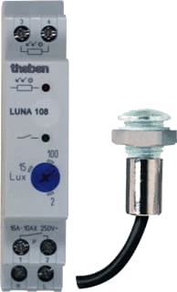 Theben - Schemerschakelaar voor DIN-rail schemsch luna108 isens