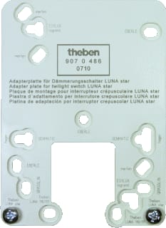 Theben - Luna Bed.element / centr.pl. schakelmat. bedelem adapplt luna star