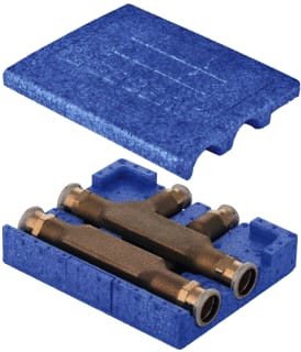 Geberit - Mapress C-staal Passeerstuk pssrst 22-18-22