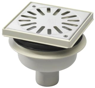 Aquaberg - 4015 Vloerput met 1 aansluiting 4015146S