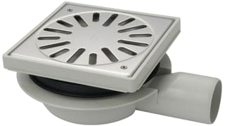 Aquaberg - 4016 Vloerput met 1 aansluiting 4016S