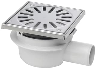 Aquaberg - 4316 Vloerput met 1 aansluiting 150 Put Rvs Opz/Roost 50