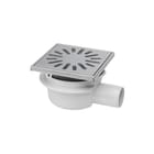 Aquaberg - 4316 Vloerput met 1 aansluiting 150 Put Rvs Opz/Roost 10 50