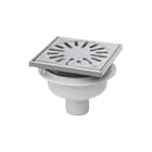 Aquaberg - 4315 Vloerput met 1 aansluiting 150 Put Rvs Opz/Roost 50