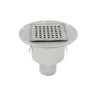 Blücher - Domestic Vloerput met 1 aansluiting Aq Rvs Bluch Vloerpt 145Ou D75