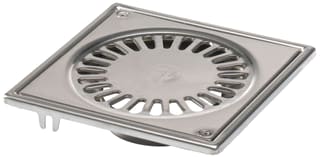 Blücher - Compact Vloerput met 1 aansluiting Aq Rvs Comp Vlrpt 147 Ø75
