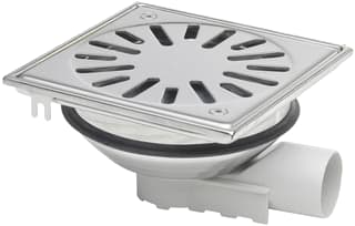 Aquaberg - Vloerput met 1 aansluiting 4740S