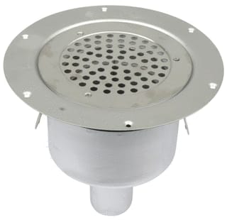 Blücher - Domestic Vloerput met 1 aansluiting Aq Rvs Bluch Vloerpt D155Ou Vy