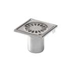 Blücher - Compact Vloerput met 1 aansluiting Aq Rvs Comp Vlrpt 97 50 Z Wslt