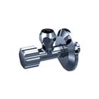 Raminex - Stopkraan voor sanitaire toestellen Hoekstkr 3/8X10Mm Knel+Roz