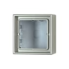 Jung - LS RANGE Opbouwbak inbouwschakelmateriaal Opbwkap Ls990 Alu 1Voud