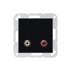 Jung - A RANGE Multifunctionele verbindingsdoos afd a500 zw cinch aud