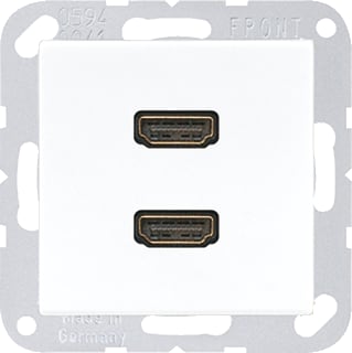 Jung - AS500 Multifunctionele verbindingsdoos Afd Alp 2Xhdmi