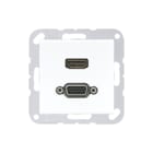 Jung - AS500 Multifunctionele verbindingsdoos Afd Alp Hdmi/Vga
