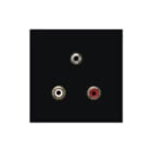 Jung - LS RANGE Multifunctionele verbindingsdoos Afd Ls990 Zw Aud/Jack