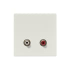Jung - LS RANGE Multifunctionele verbindingsdoos Afd Ls990 Lgr Cinch Aud