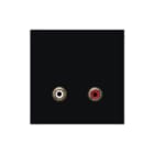 Jung - LS RANGE Multifunctionele verbindingsdoos Afd Ls990 Zw Cinch Aud