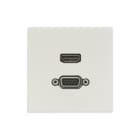 Jung - LS RANGE Multifunctionele verbindingsdoos afd ls990 lgr hdmi/vga