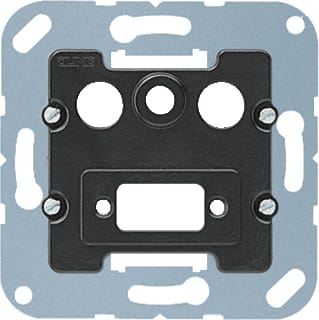 Jung - Toebeh./onderdelen voor schakelaars adapter 2 t.b. multimedia