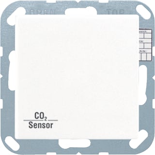 Jung - Fysische sensor bussysteem Knx Co2 Sens As500 Wit