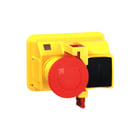 Schneider Electric - TeSys K Drukknop frontelement (paddestoel) Nood-Uit Kn Gv2K04 Rood