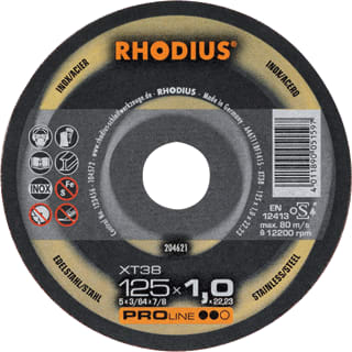 Rhodius - XT38 Slijpschijf Doorslsch 125X1,5