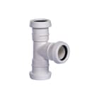 Pipelife - Fitting met 3 aansluitingen pp tstuk 32 90gr 2xms wit