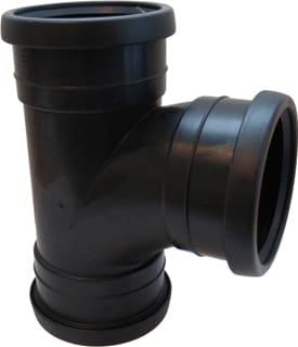 Pipelife - Fitting met 3 aansluitingen pp tstuk 40 90gr 3xm wit