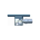 Thermic - Rad.aansl.combi. m kraan+onderblok vent.set 1mm8 recht  chr.