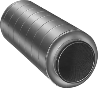 Inatherm - SLU Geluiddemper rond luchtkanaal geluiddemper 500-900 mm