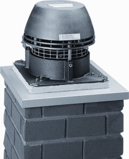 Inatherm - RS (axiaal waaier) Dakventilator Schoorsteen Vent. Rs09