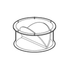 Inatherm - Luchtterugslagklep dakventilator Vlinderklep Voor Minivent