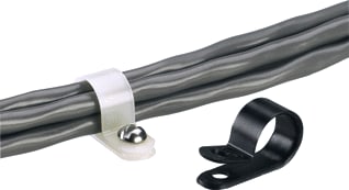 Panduit - Bev.sokkel/element v kabelbinder Bev Klem 3,2Mm M4 Ds100