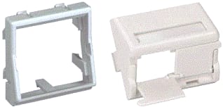 Panduit - Inbouwplaat drukknop/signaallamp adapter 45x45 2p