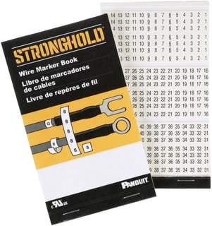 Panduit - kabel-/adercodering PRE-PRINT WM BOOK VNYL 22"