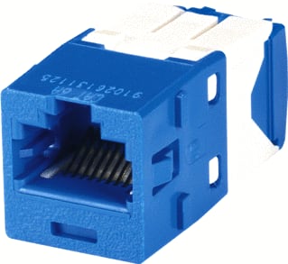 Panduit - Modulaire connector cj6x88tgbu-c ds100