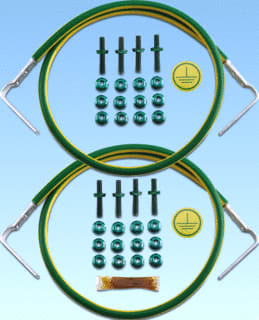 Panduit - Chassisaardingsklem  cgj620u