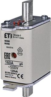ETI - Smeltpatroon (mes) Zekering 690V 63A Nh00 Gg