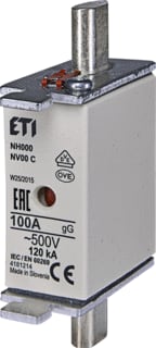 ETI - Smeltpatroon (mes) Zekering 690V 16A Nh00 Gg