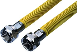 Raminex - Ecoflex Flexibele metalen aansluitslang Gasset 80Xm24 Rvs