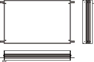 Emco - Prestige Toeb./onderd. module sanit.toebeh. montframe b1010