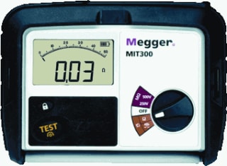 Megger - MIT310 Isolatieweerstandsmeter Isolwstmtr Mit310+Kws 1000