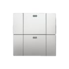 ABB Busch-Jaeger - Wave LINE Pure Stainless Steel Radiofrequent zender wandzend 2k 6732-866 pss wl