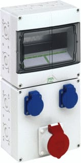 Spelsberg - STV CEE-contactdoos combinatie 912-S