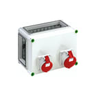 Spelsberg - CEE-contactdoos combinatie 01048201