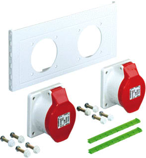 Spelsberg - Invoerplaat sparing kast/lessenaar 07238001