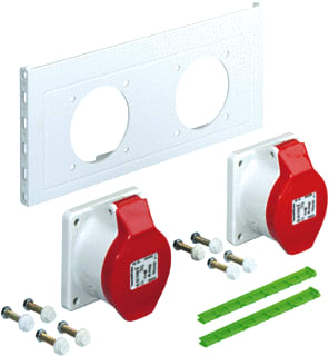 Spelsberg - Invoerplaat sparing kast/lessenaar 07238201