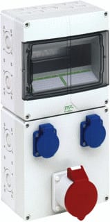 Spelsberg - STV CEE-contactdoos combinatie 912-S32
