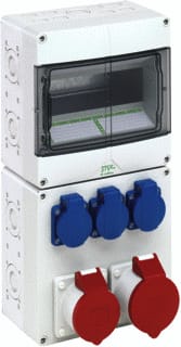 Spelsberg - STV CEE-contactdoos combinatie 923-S